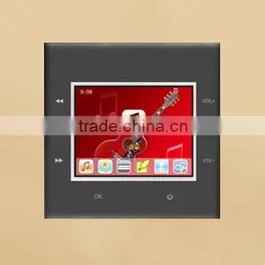 DL-60 Home Intelligent Touch Screen Background Music System With Remote Control thumbnail-1