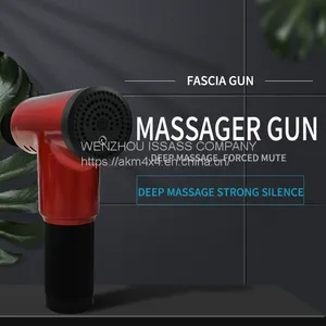 Electric Muscle Massager Therapy Fascia Massage Gun Deep Vibration Muscle Relaxation Fitness Equipment With 4 Massage Heads thumbnail-5