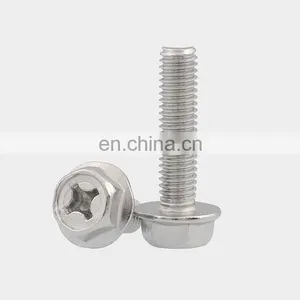 Metric Size Grade 8.8 Grade 10.9 Serraged Bolt Flange Stainless Steel M12 thumbnail-4