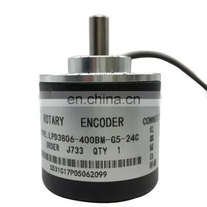 Rotary Encoder 400 Pulses Incremental Optical Rotary Encoder AB Two-phase 5-24V 400 Pulses Incremental Optical thumbnail-4