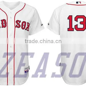 Top Selling Well Fitting Baseball Player Wear Jersey Mesh for Competition Game thumbnail-2