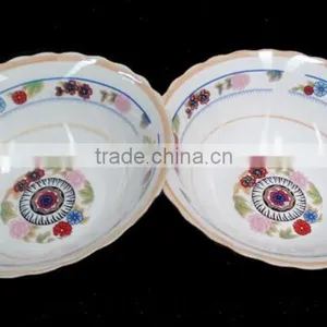 Moroccan Ceramic Bowl, Restaurant Porcelain Soup Bowls, Eco Friendly Ceramic Soup Bowl thumbnail-2