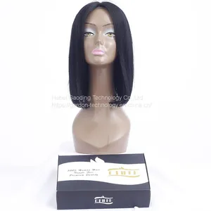 High Ending Natrual Color Human Hair Bob Wig thumbnail-2