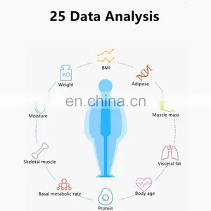 TEZEWA Body Composition Analyzer A4 Report Internal Fat Analyzer Meter thumbnail-4