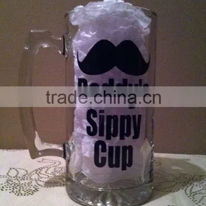 Dad Sippybeer Glass Mug thumbnail-1