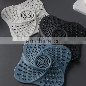 Anti-blocking Hair Catcher Hair Stopper Floor Drain Covers Sink Strainer Filter Bathroom Kitchen Accessories thumbnail-1