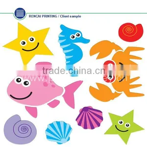 2014 Cartoon Fish Fashion Promotion Pvc Sticker,window Sticker,car Body Sticker thumbnail-1