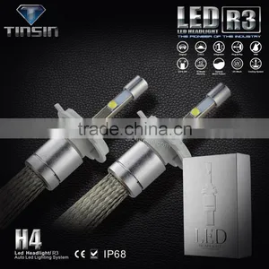 Tinsin Latest R3 XHP-50 Chips 80w 9600lm 2015 Headlight Bulb Auto Led H4 Conversion Kits thumbnail-2