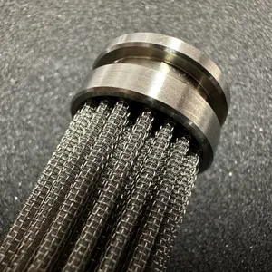 Customized Connector Pleated Sintered Filter Cartridges thumbnail-3