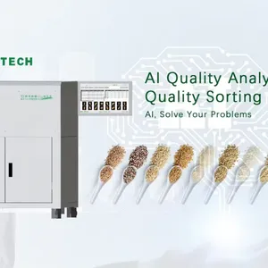 Advanced High Efficiency AI Visual Quality Analyzer for Grains and Nuts Classification Grading Machine thumbnail-3