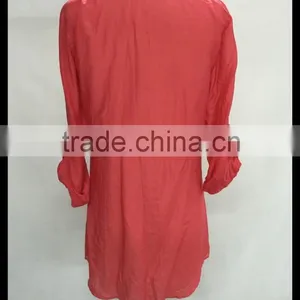 European and American Style of Silk Wadding Casual Women's Shirt thumbnail-3