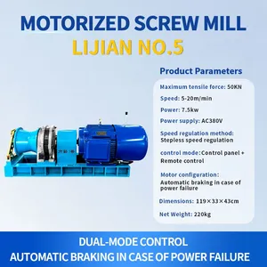 CHANGYUN Arrow-5 50KN Electric Motor Grinder Winch (7.5kW, Power-off Auto Brake) thumbnail-3