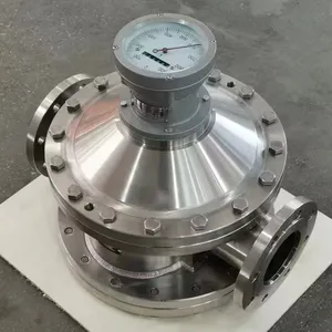 Factory Positive Displacement Flowmeter Fuel Diesel Oval Gear Flow Meter thumbnail-1