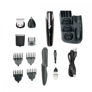 Cordless Rechargeable Men Hair Trimmer, Ideal for Neckline Outlining & Body Grooming thumbnail-2