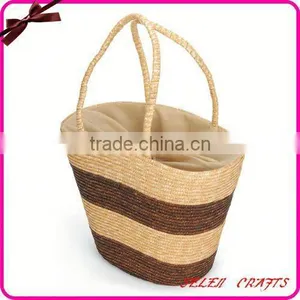 2014 New Design Urban Beach Straw Tote Bag thumbnail-1