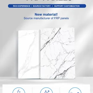 Pattaya Hotel Lobby FRP Wall Panel High Gloss Anti-Scratch Weather Resistant Easy Install RV VAN Custom Size FRP Panel thumbnail-5