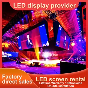 Stage LED Rental Screen Indoor Outdoor Combination Detachable Portable Storage Wedding Exhibition Performance Seamless Splicing Screen thumbnail-2