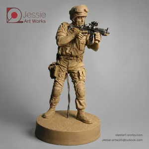Custom Life Size Figure Sculpture for Public Art thumbnail-4