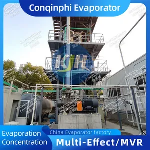 MVR Falling Film Evaporator for Chemical and Salt Concentration With Standard Compliant Design thumbnail-1