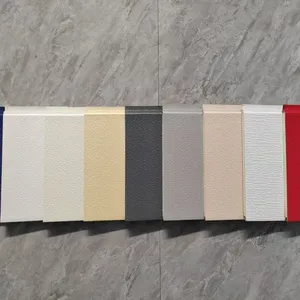 16mm Metal Carved PU Sandwich Panel Siding Panels Exterior Wall Insulated and Decorative Polyurethane FoamPanels With Insulation thumbnail-2