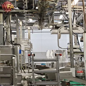 PLC Intelligent Controlled Full Bovine Slaughter Processing Line Food Grade SUS304 Beef Abattoir Turnkey Equipment With Custom Layout Design thumbnail-5
