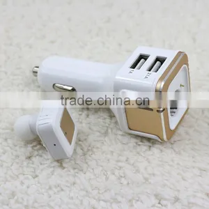 Car Multi-function Oxygen Bar Bluetooth Headset ,car Charger &freshener thumbnail-1