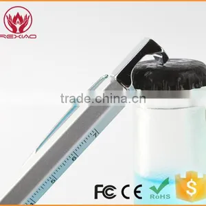 Multi-Tool 7 in 1 Pen With Ruler, Bottle Opener, Phone Stand, Ballpoint Pen, Stylus Fit for Mens Gift (Silver) thumbnail-5