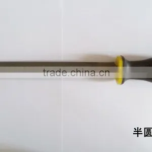 Half Round Steel Files With Plastic Handle thumbnail-1