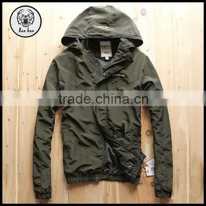Mens Jackets Christmas Gift Wholesale Pullover Windbreakers, Water-resistant Coat thumbnail-5
