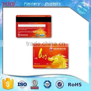 MDC110 Customized Plastic Card With Magnetic Stripe thumbnail-2