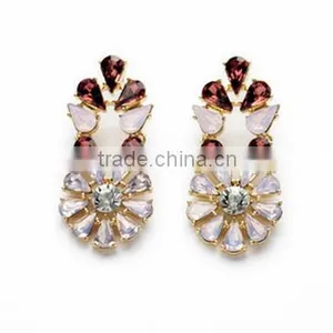 2016 New Arrival High Quality Fashion Statement Earring for Women Beautiful Earring Wholesale thumbnail-4