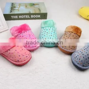 Good Quality Comfortable Family Kids Cotton Slippers Warm Indoor and Outdoor Slippers thumbnail-2