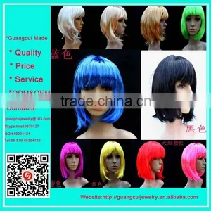 Hot Sale Artificial Cosplay Wig for Girl thumbnail-1
