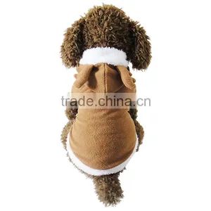 Suitable for Winter Polar Fleece White North Velvet Milu Deer Elk Shaped Two-legged Dog Clothes thumbnail-5