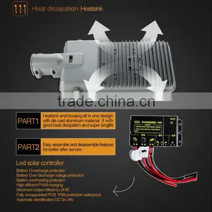 Replace HPS High Brightness LED Lights Energy Saving Solar Street Light Price thumbnail-4