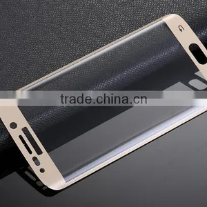 Competitive Price Correct Size Glass Anti Bubble Anti Shock Fingerproont Proof 9h Tempered Glass for Galaxy S6 Full Screen thumbnail-3