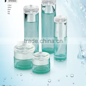 Wholesale 30g,50g Glass Jar 40ml,100ml,120ml Glass Round Bottle Packing Cosmetic thumbnail-1