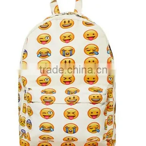Plush Emoji Backpack/kids Plush Eomji Backpacks/cheap Promotional Emoji Backpack thumbnail-1