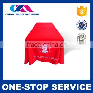 2015 Latest Customized Logo Double Layer Table Cloth thumbnail-2