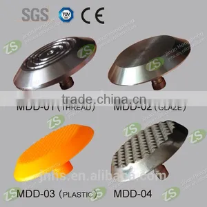 316 / 304 Stainless Steel Antislip Tactile Tile Indicator Stud With Circular Surface for Underground Subway thumbnail-4