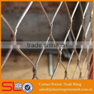 High Quality Good Price Stainless Steel Wire Rope Mesh Net thumbnail-2