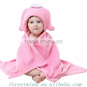 Lovely Baby Hooded Towels With Little Animal Photo From Suppier Wholesale thumbnail-3