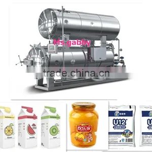 Bottle Packed Beverage Horizontal Autoclave Sterilizer thumbnail-1