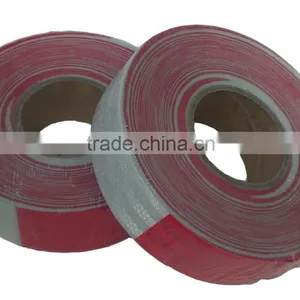 Red White Reflective Rolls Signing/truck Reflective Tape Supplier's Choice thumbnail-4