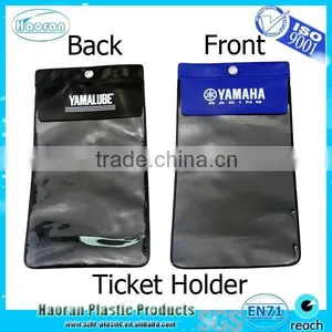 Vinyl Plastic Jacket Bag for Tickets and Documents thumbnail-5