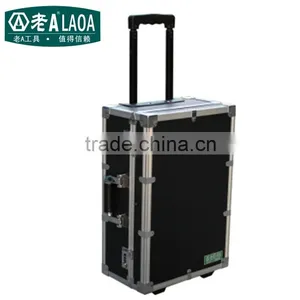 High Grade Aluminum Build-in Draw Bar Shock Resistance Tool Box With Code Lock thumbnail-1