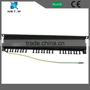 24 Ports FTP CAT5e Patch Panel With LED Light, Easy to Detect Rj45 Type thumbnail-3