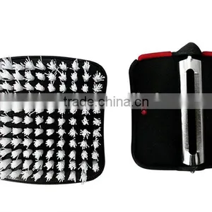 S/S+TPR+PP 6.2*6.5 Kitchen Tools Peeler&thumb Brush thumbnail-4