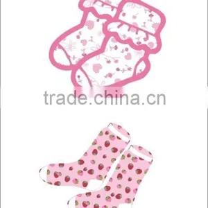OEM Cute Baby Sock for Girls Cotton Sock Without Spandex thumbnail-3