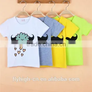 Hot Sales Logo Printed Wholesale Kids t Shirt Custom Kids t Shirt thumbnail-1